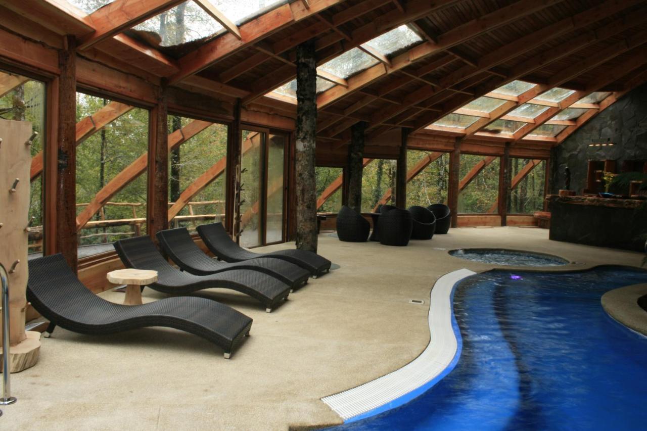 Huilo Huilo Reino Fungi Villa Puerto Fuy Exterior foto